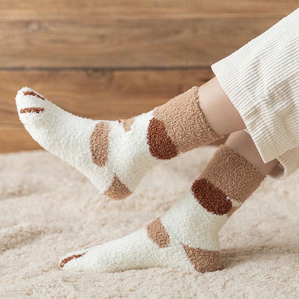 Chaussettes Pilou Motif Chat – Image 6