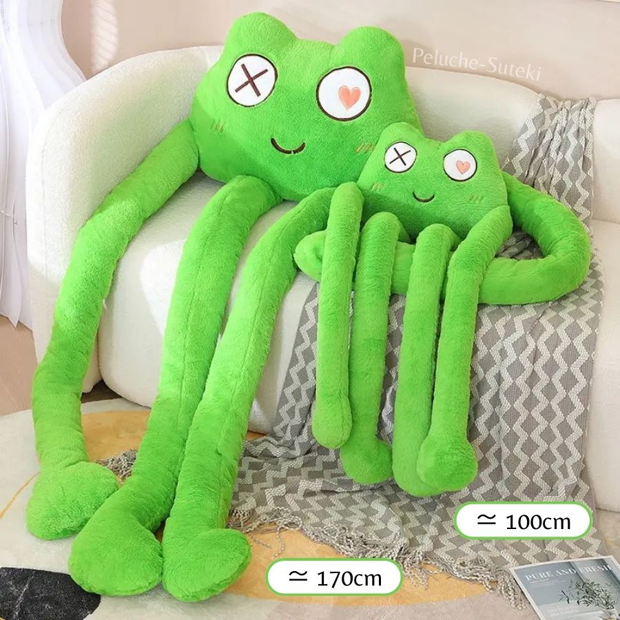 Peluche Créature Rose Poudré à Longues Pattes – Image 9