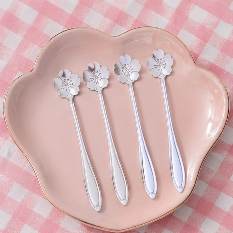 Cuillères en Forme de Sakura, Lot de 2 – Image 3