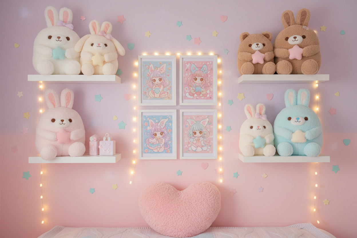 Décoration murale kawaii