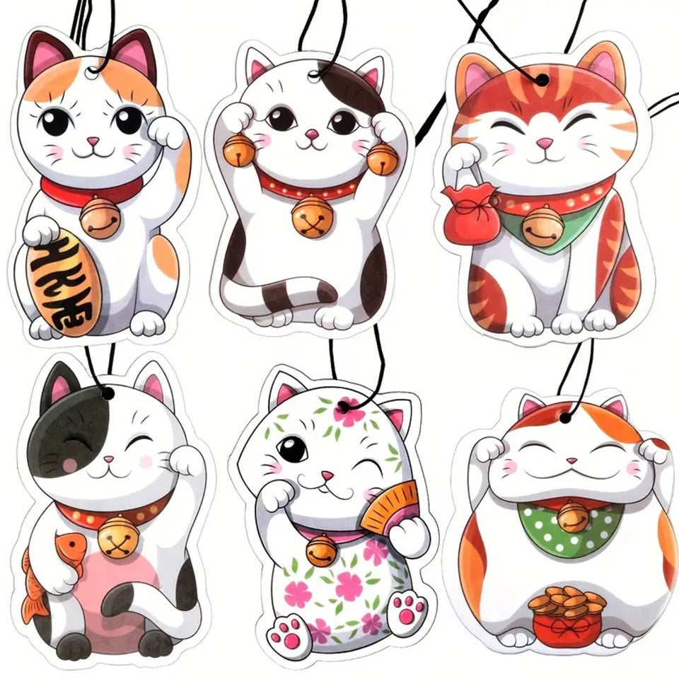 Désodorisant à suspendre Maneki Neko Chat – Image 2