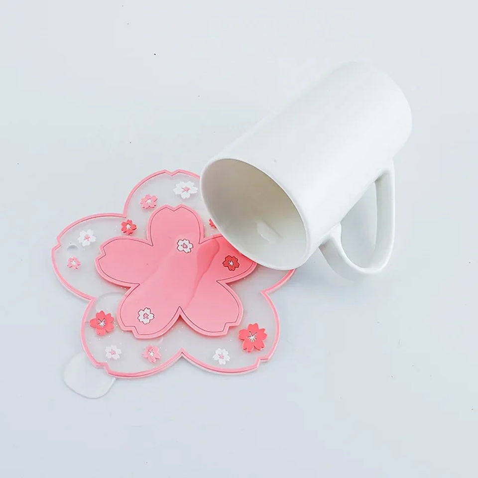 Dessous de Verre Fleur de Sakura Rose – Image 3