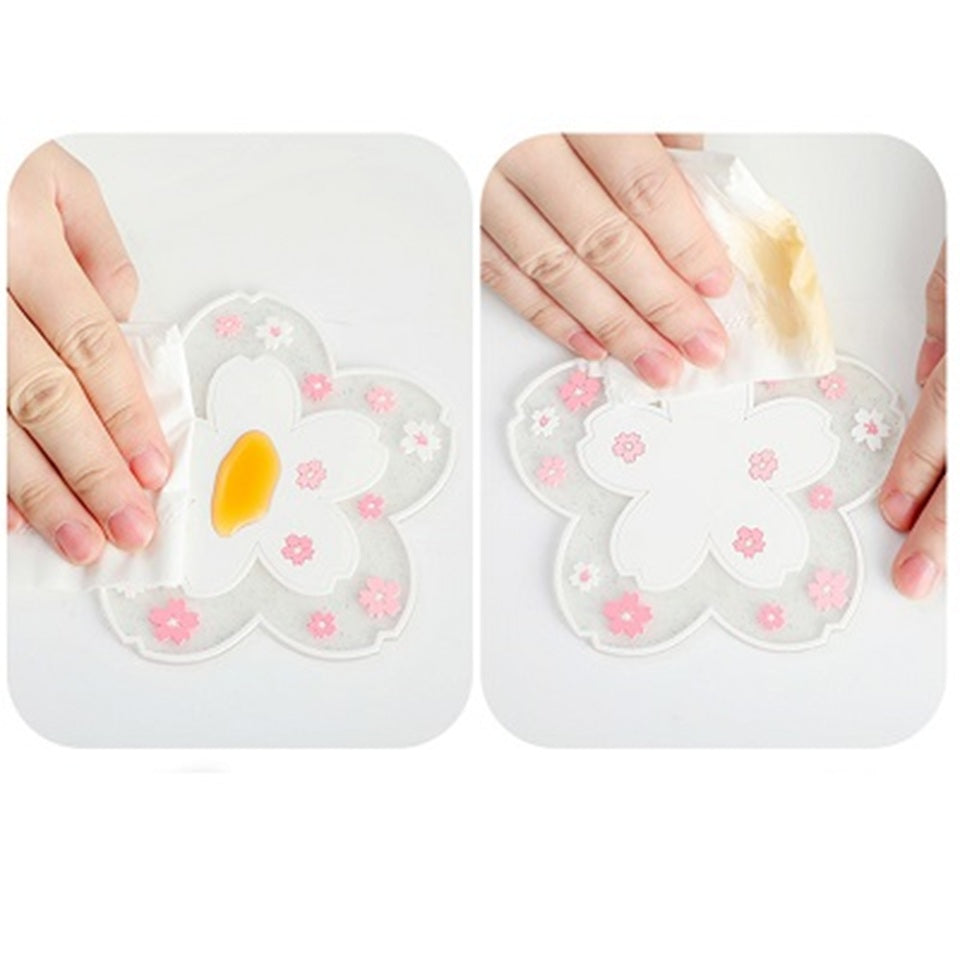 Dessous de Verre Fleur de Sakura Blanc – Image 5