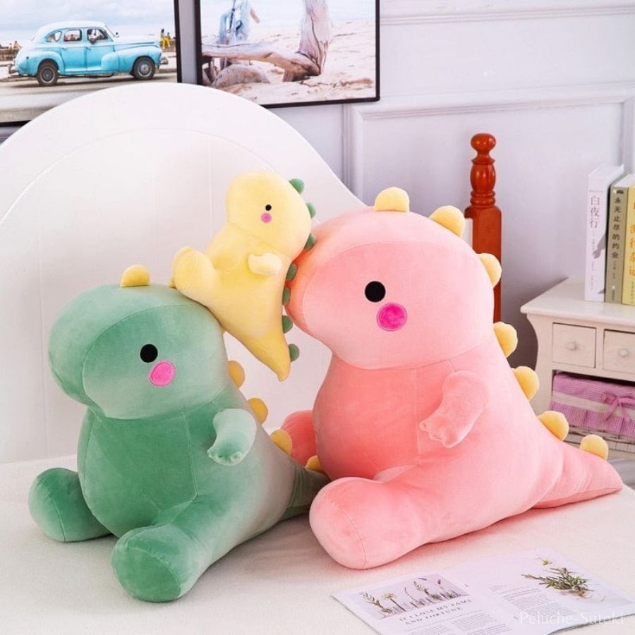Peluche de Dinosaure Pastel Mignonne et Douce – Image 5