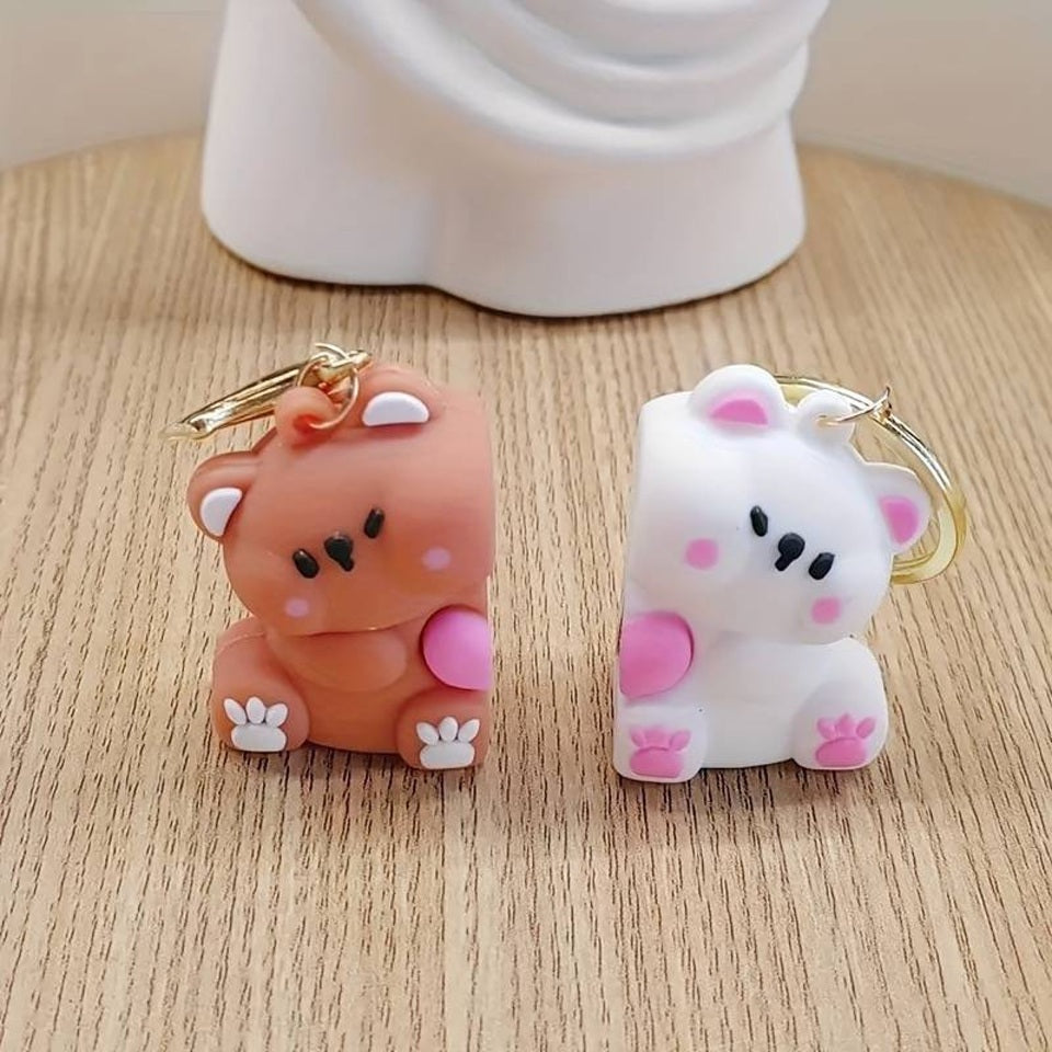 Porte-clés Câlin d'Oursons Doublé – Image 3