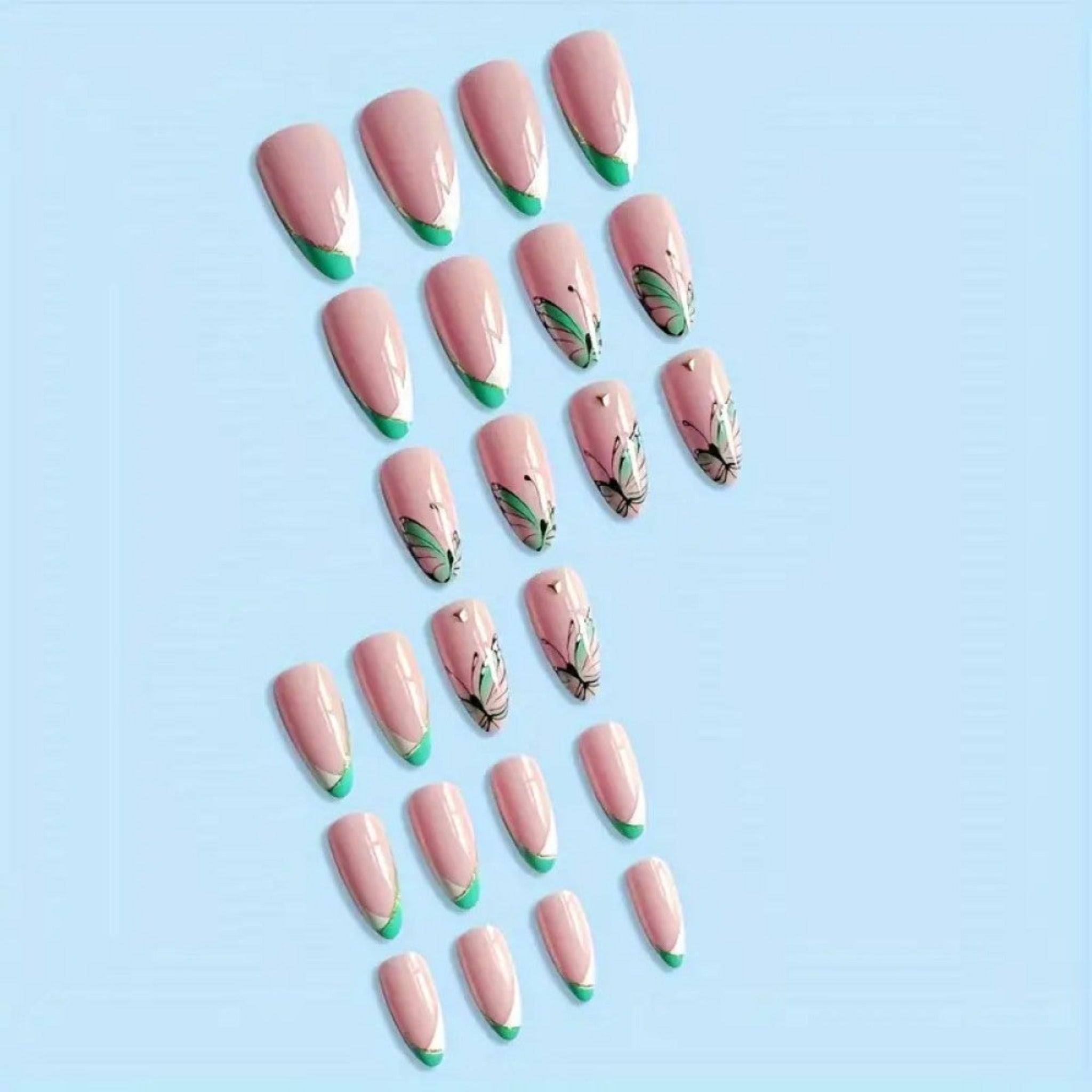 Ongles Faux adhésifs Papillons – Image 3