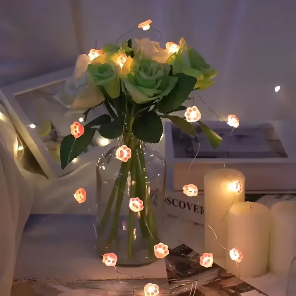 Guirlande LED en Forme de Pattes de Chat – Image 4