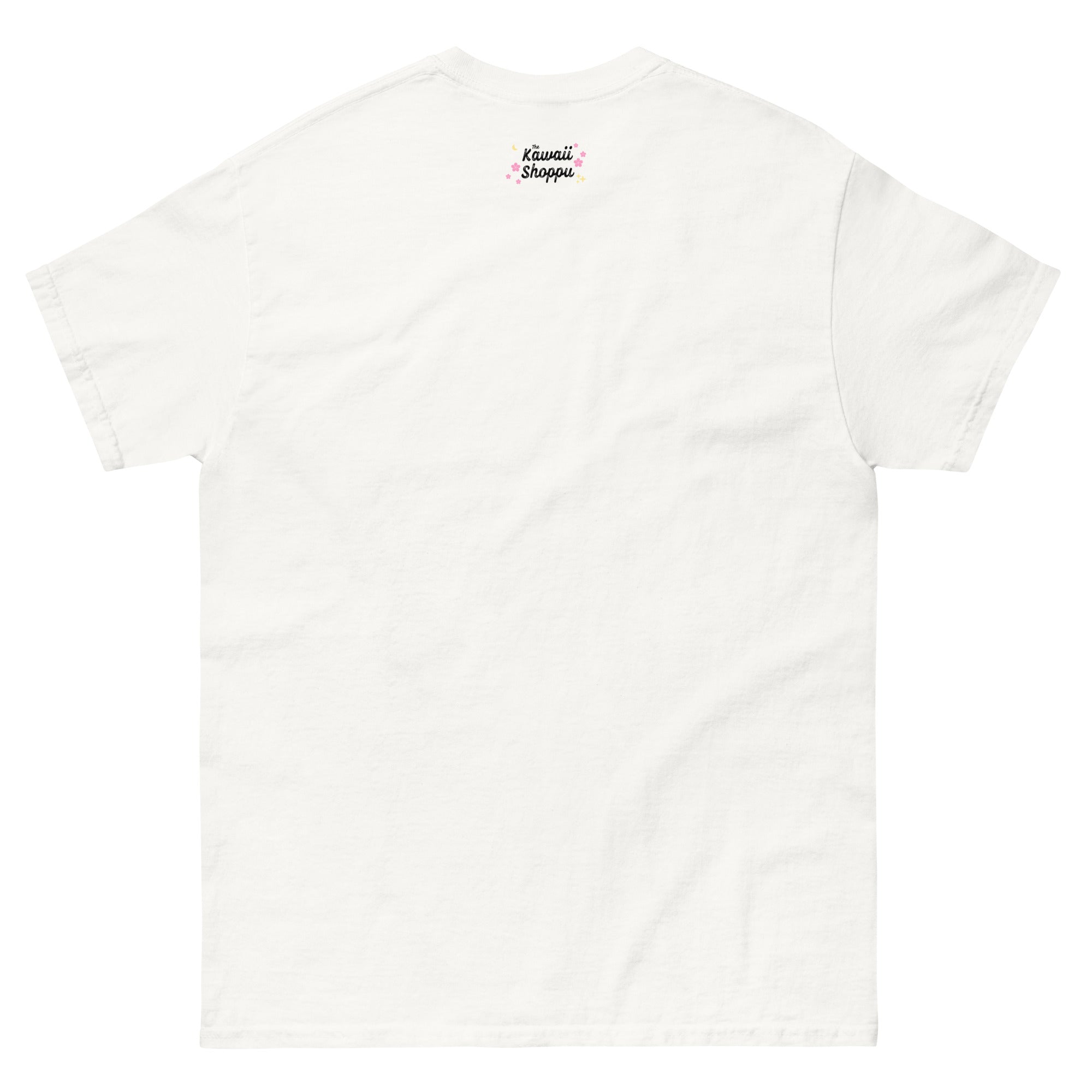 T-shirt Unisexe Blanc à Capybaras et Fleurs – Image 6