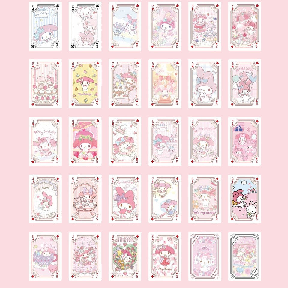Jeu de 54 Cartes Sanrio à Jouer – Image 8