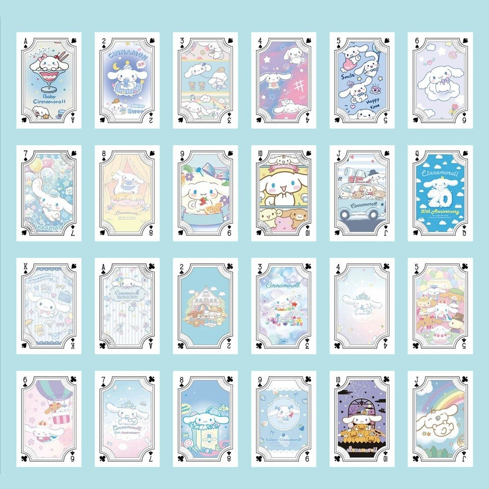 Jeu de 54 Cartes Sanrio à Jouer – Image 14