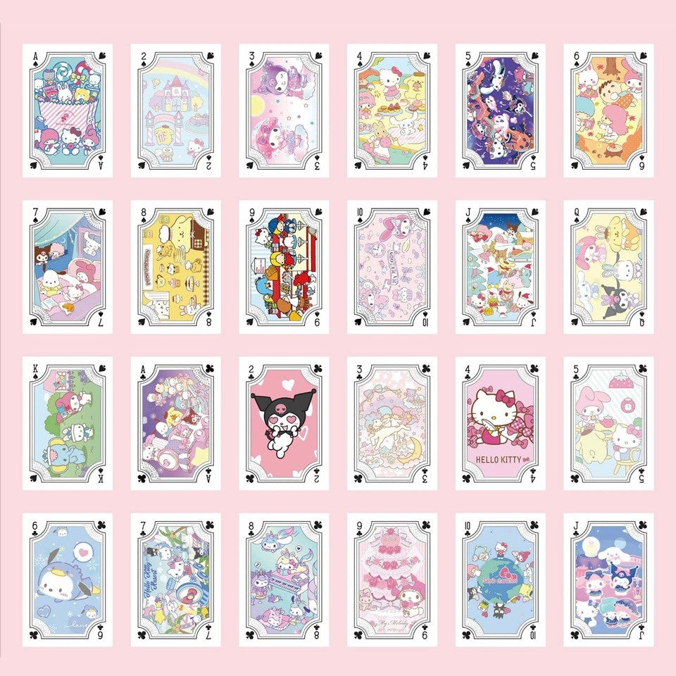Jeu de 54 Cartes Sanrio à Jouer – Image 12