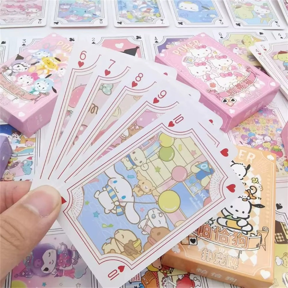 Jeu de 54 Cartes Sanrio à Jouer – Image 6