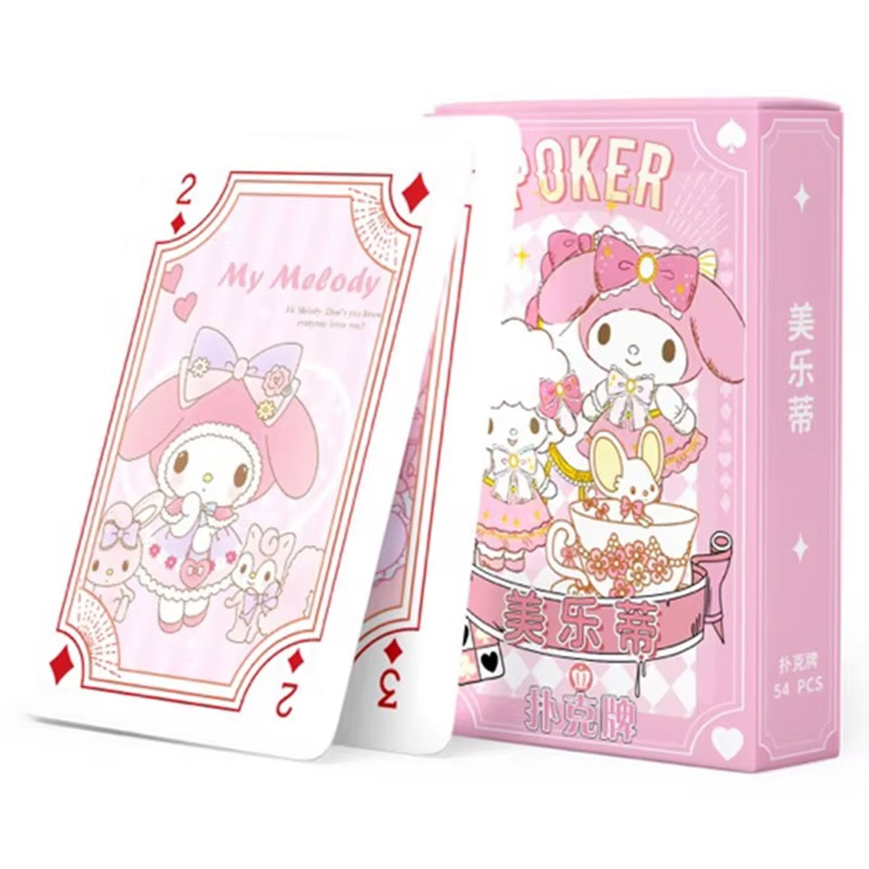 Jeu de 54 Cartes Sanrio à Jouer – Image 5