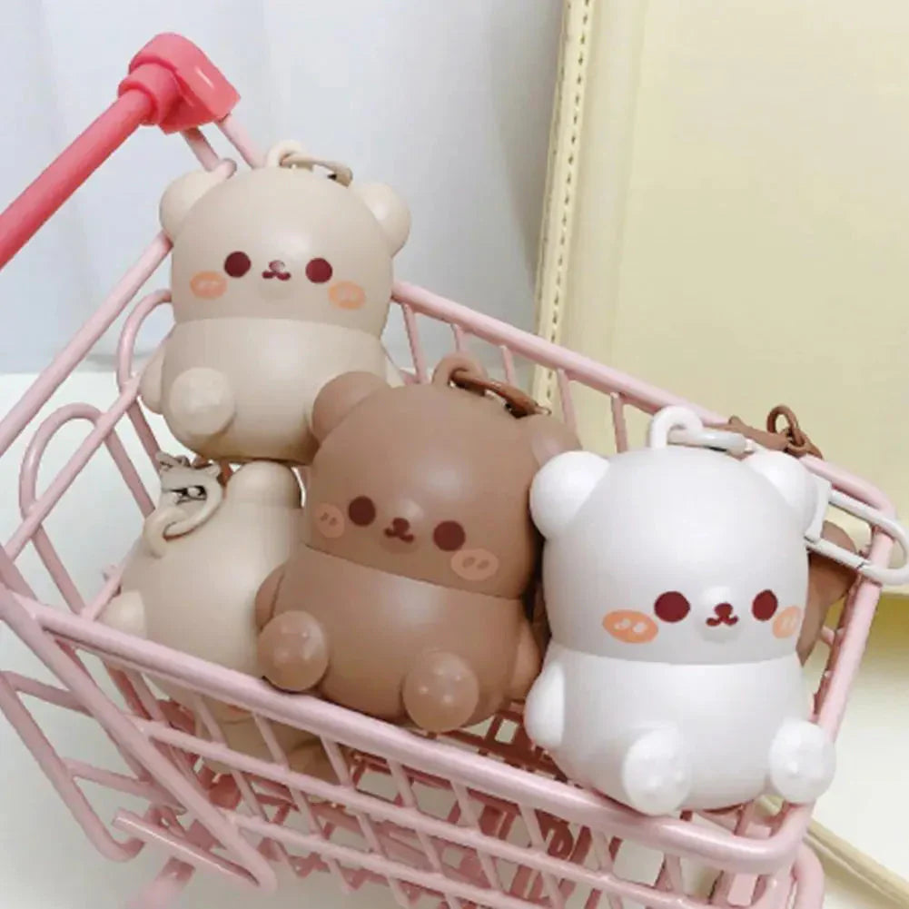 Baume à Lèvres en Stick Animal Kawaii Beige – Image 2
