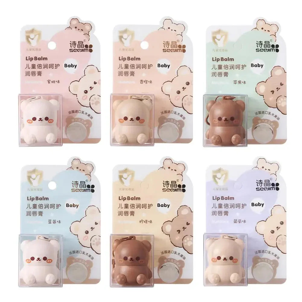 Baume à Lèvres en Stick Animal Kawaii Beige – Image 15
