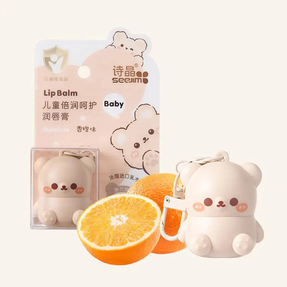 Baume à Lèvres en Stick Animal Kawaii Beige – Image 17