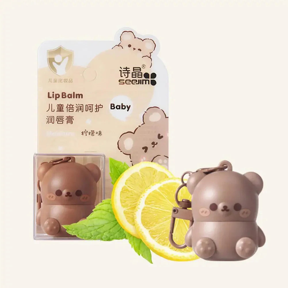Baume à Lèvres en Stick Animal Kawaii Beige – Image 19