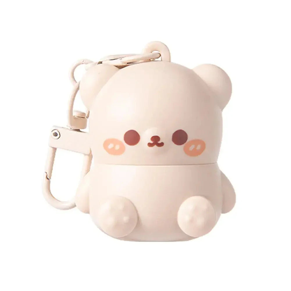 Baume à Lèvres en Stick Animal Kawaii Beige – Image 4