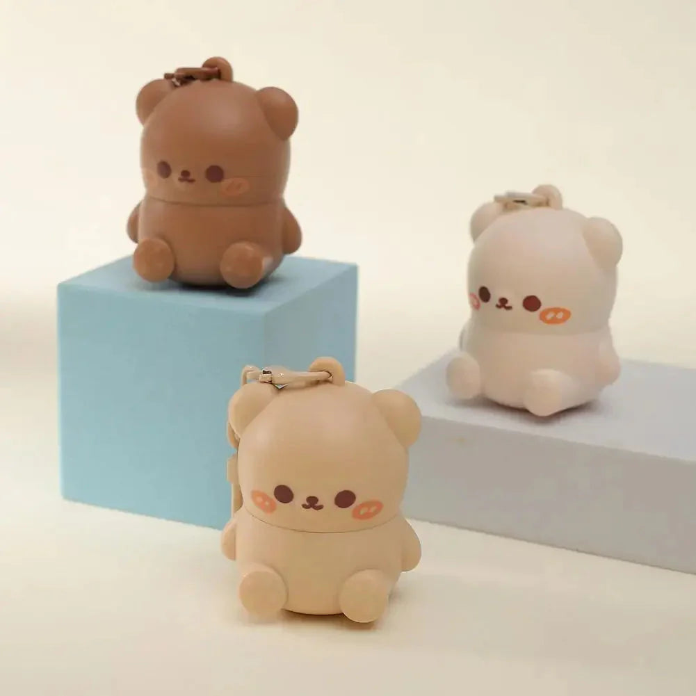 Baume à Lèvres en Stick Animal Kawaii Beige – Image 5