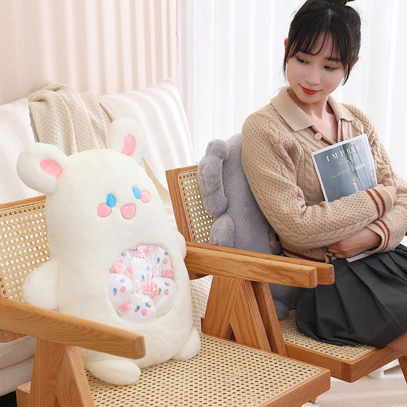 Peluche Koala Kawaii et ses Bébés Rose et Gris – Image 36