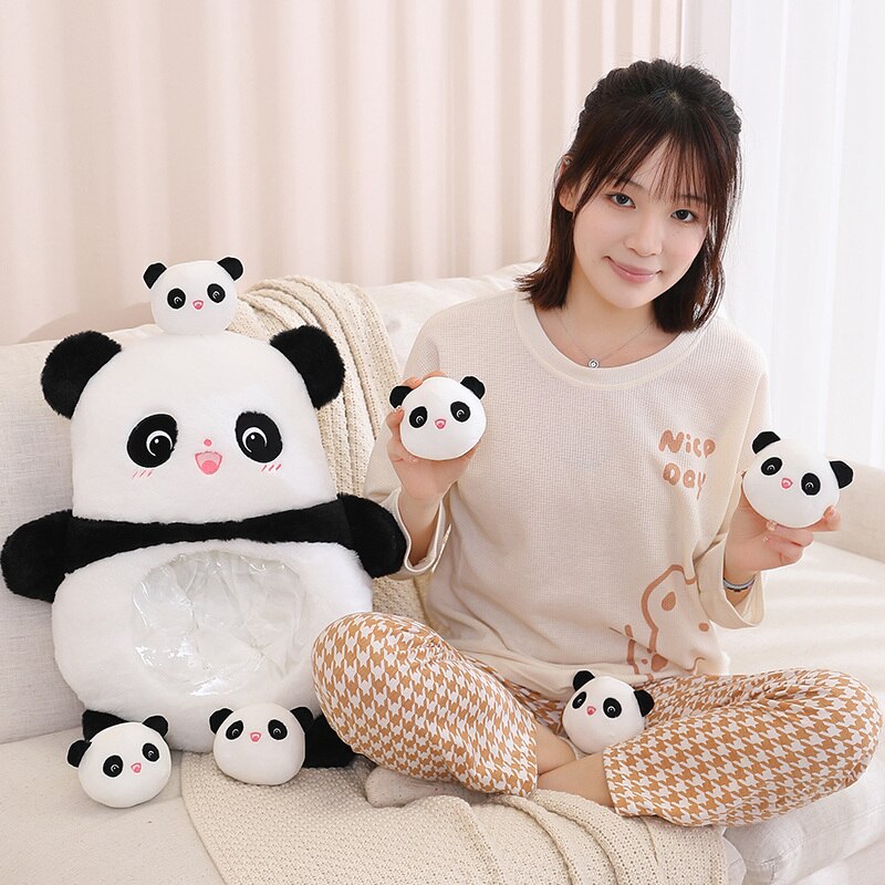 Peluche Koala Kawaii et ses Bébés Rose et Gris – Image 10