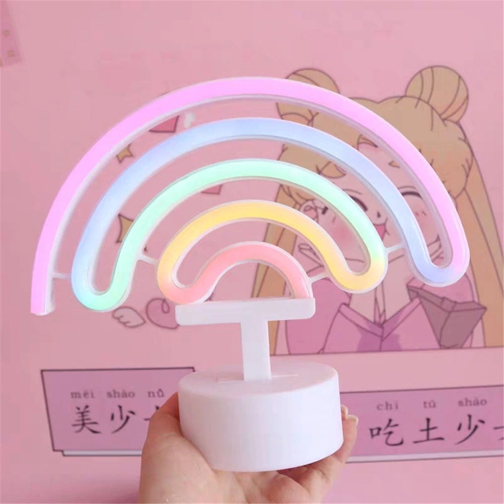 Veilleuse arc-en-ciel Enfant LED – Image 3
