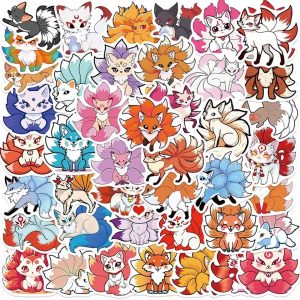Lot de 20 Stickers Kitsune Décoratifs