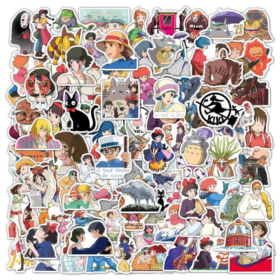 Stickers Ghibli Lot de 20 Pièces – Image 4