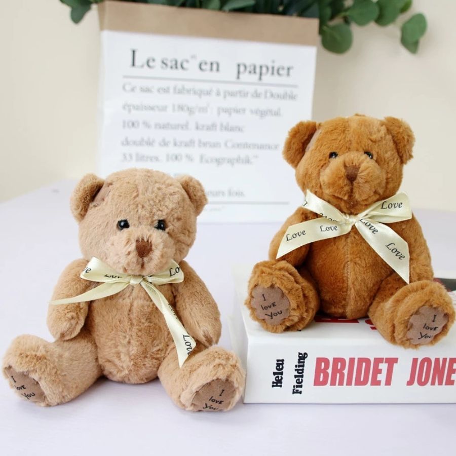 Ours en Peluche "I Love You" au Ruban Love – Image 5