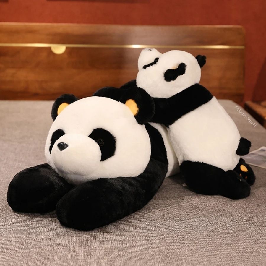 Oreiller de Corps Panda Géant Noir et Blanc – Image 3