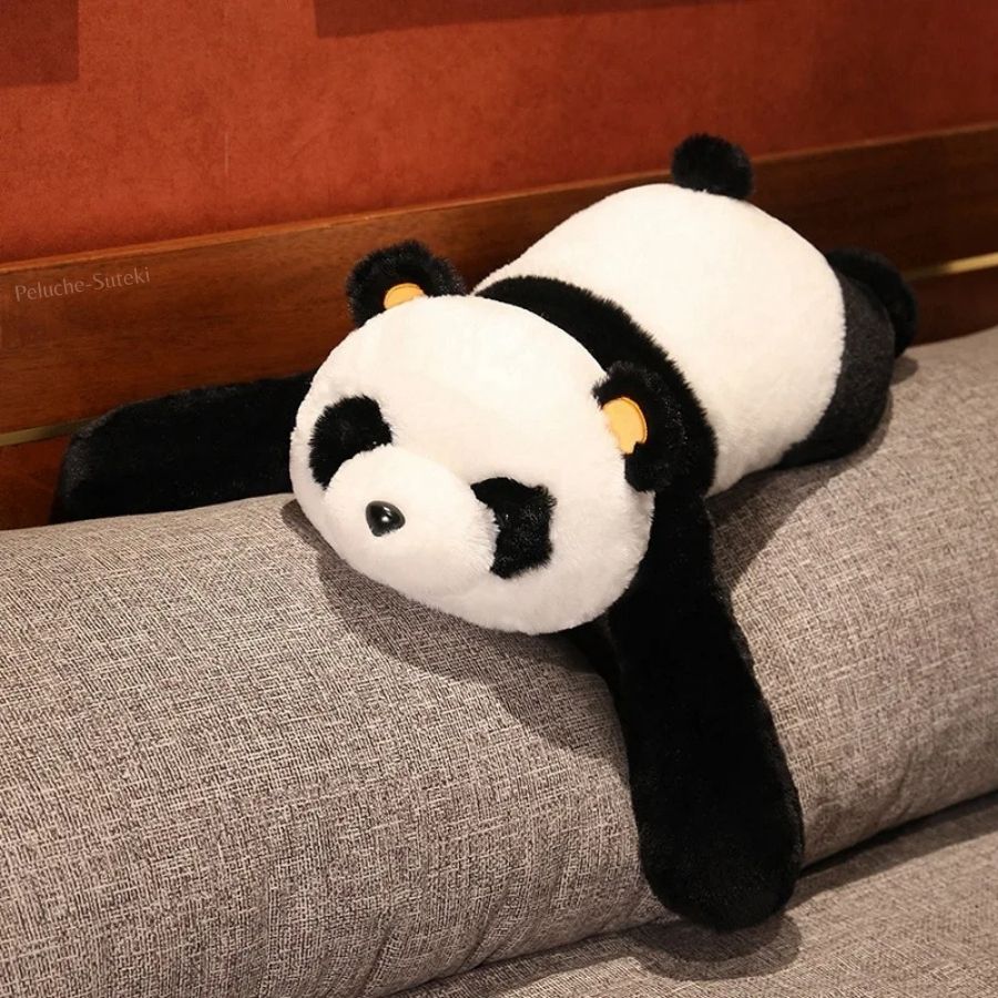 Oreiller de Corps Panda Géant Noir et Blanc – Image 6