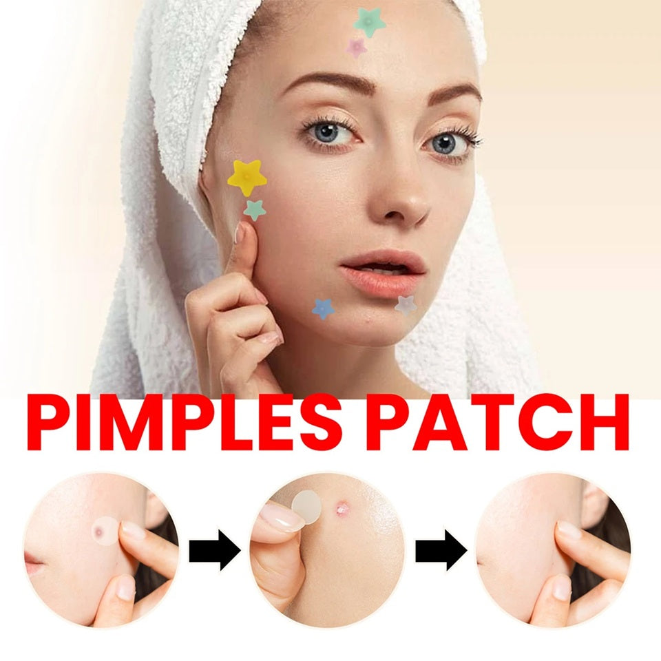 Patchs anti-Acné en Forme d'Étoiles – Image 2