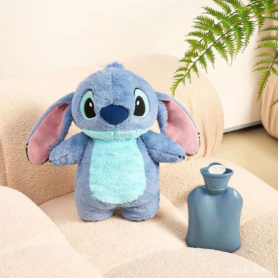 Bouillotte en Peluche Stitch Bleu – Image 2