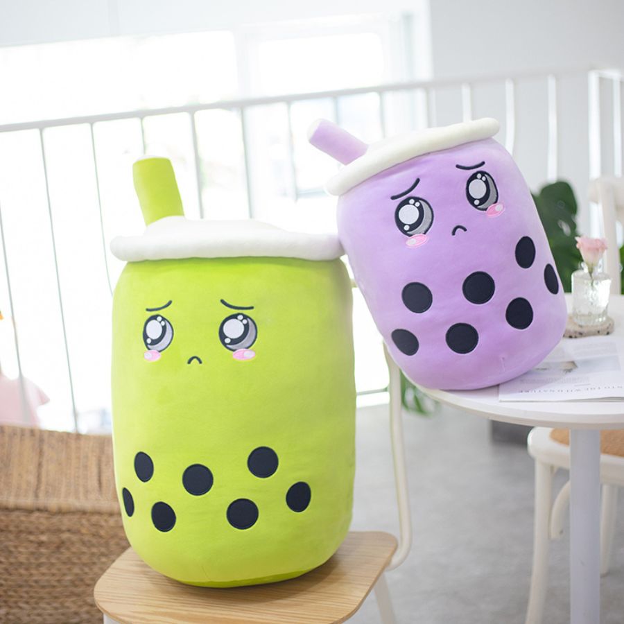 Peluche Kawaii Boba Violette Pleureuse – Image 4