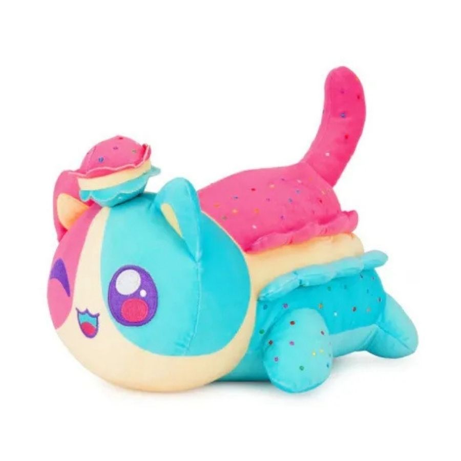 Peluche de Chat Kawaii Macaron Multicolore – Image 2