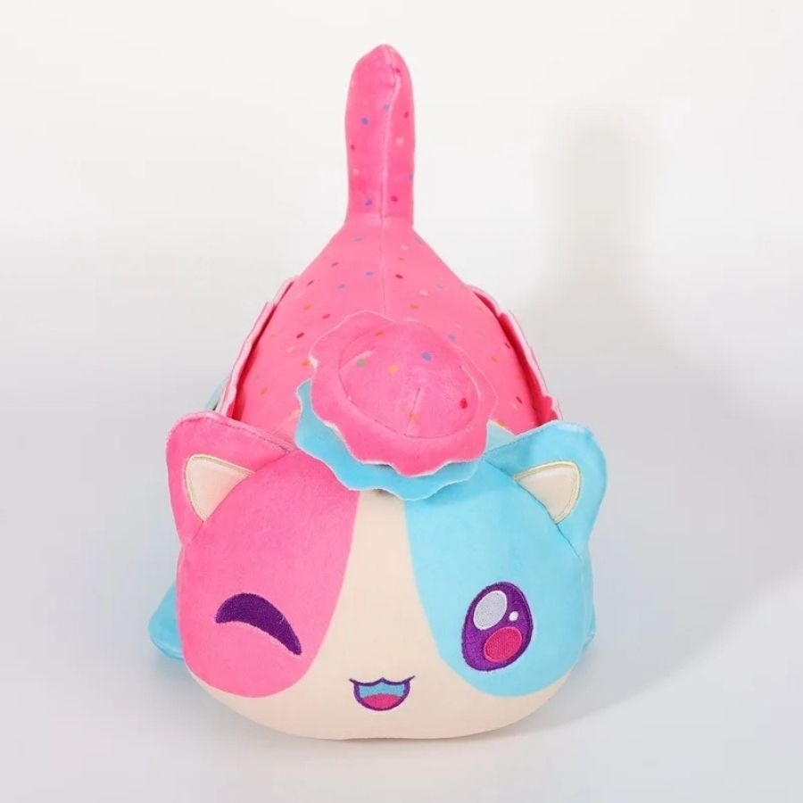 Peluche de Chat Kawaii Macaron Multicolore – Image 4