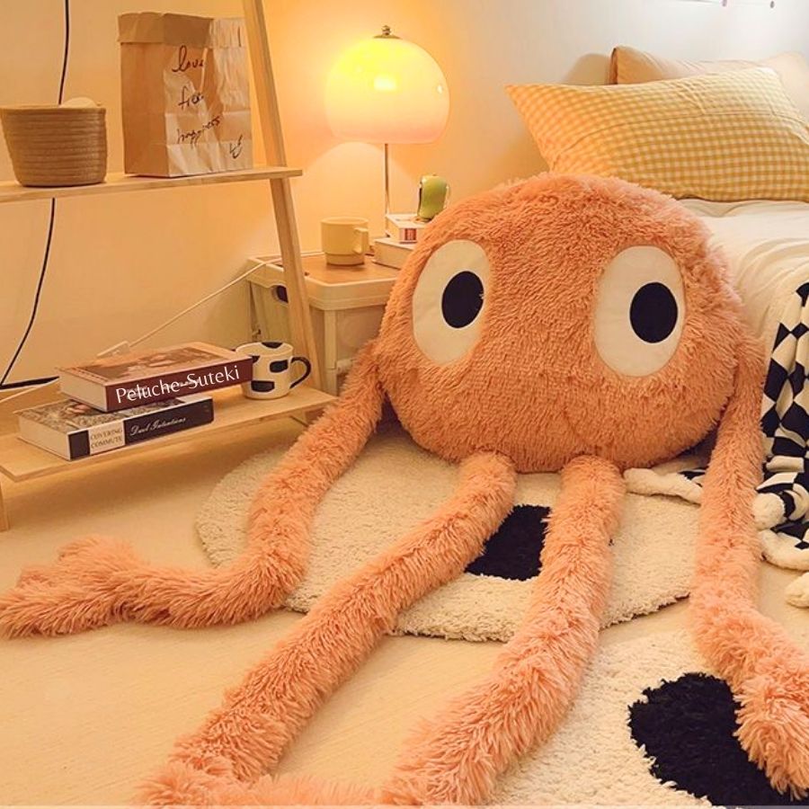 Peluche Verte Menthe à Grands Yeux et Longs Bras – Image 4
