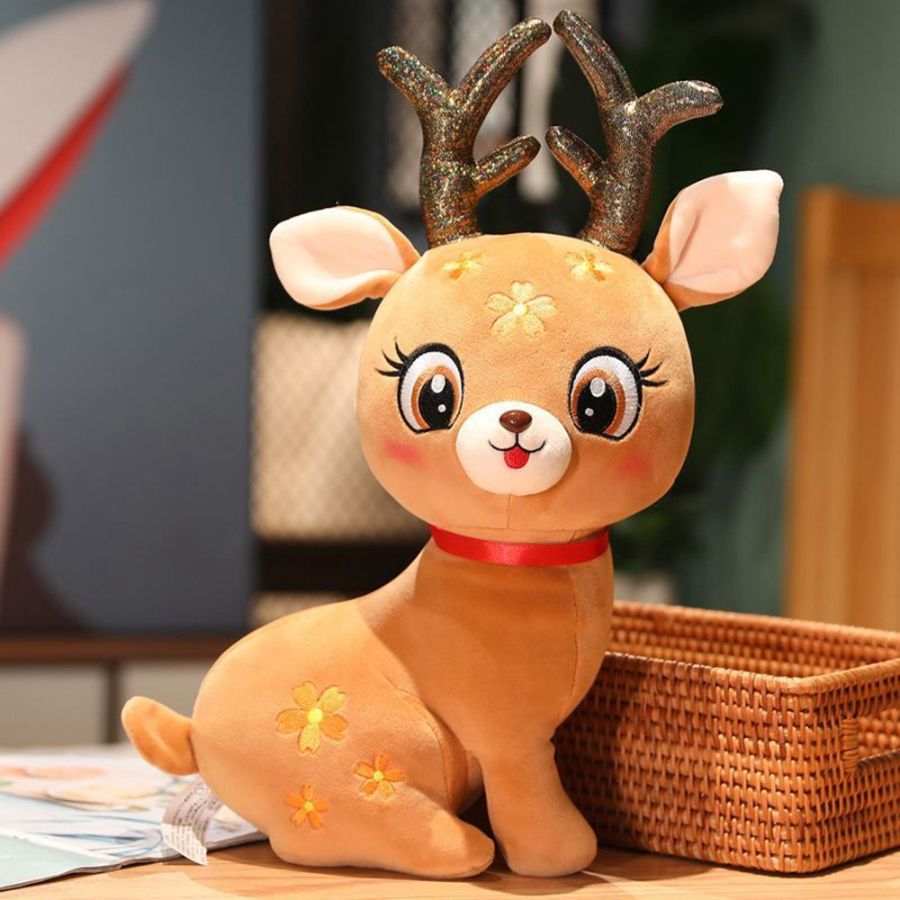 peluche-renne-marron