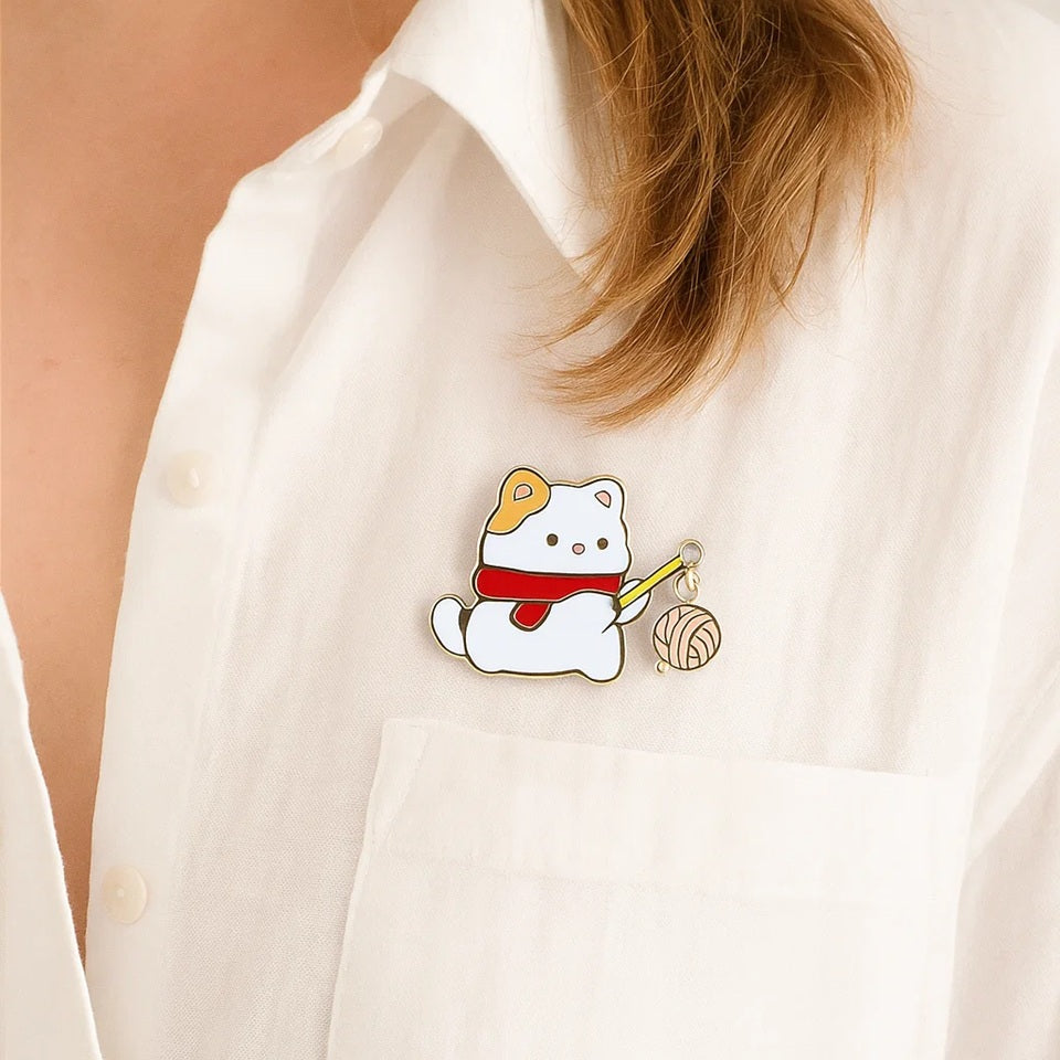 Pin's Chat en Pelote – Image 2