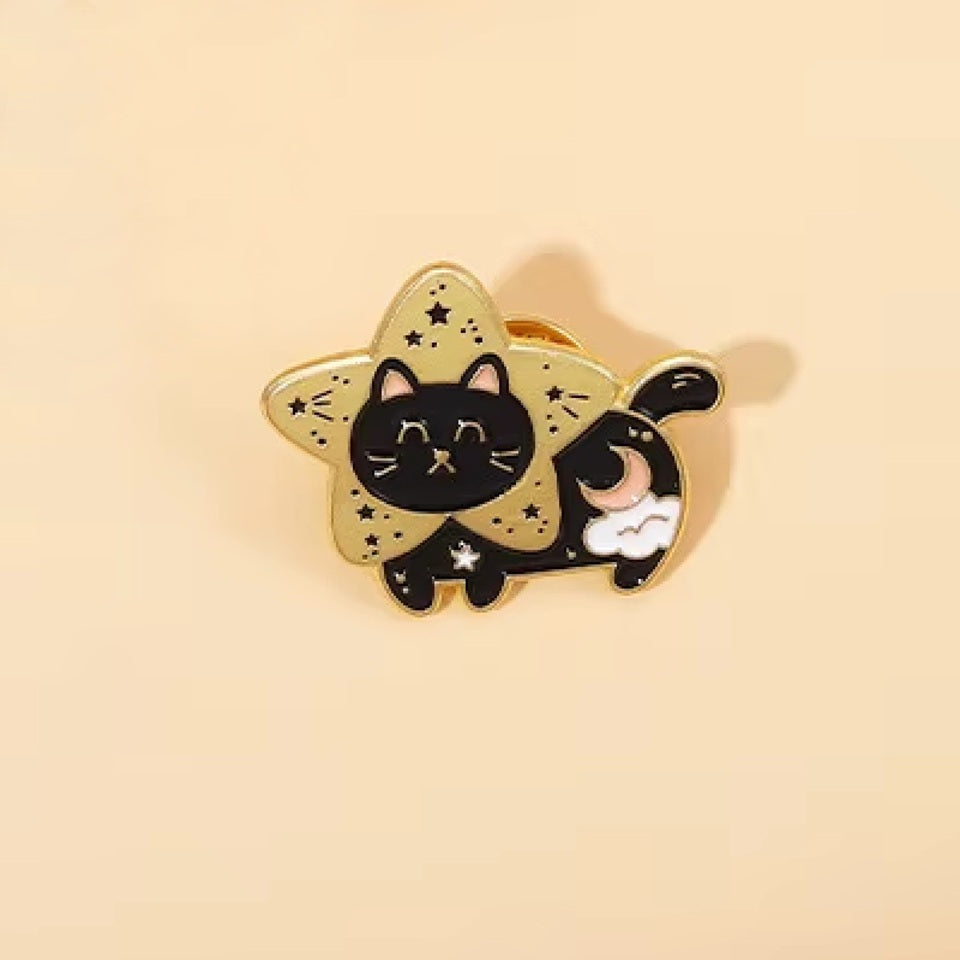 Pin's Chat Étoilé – Image 2