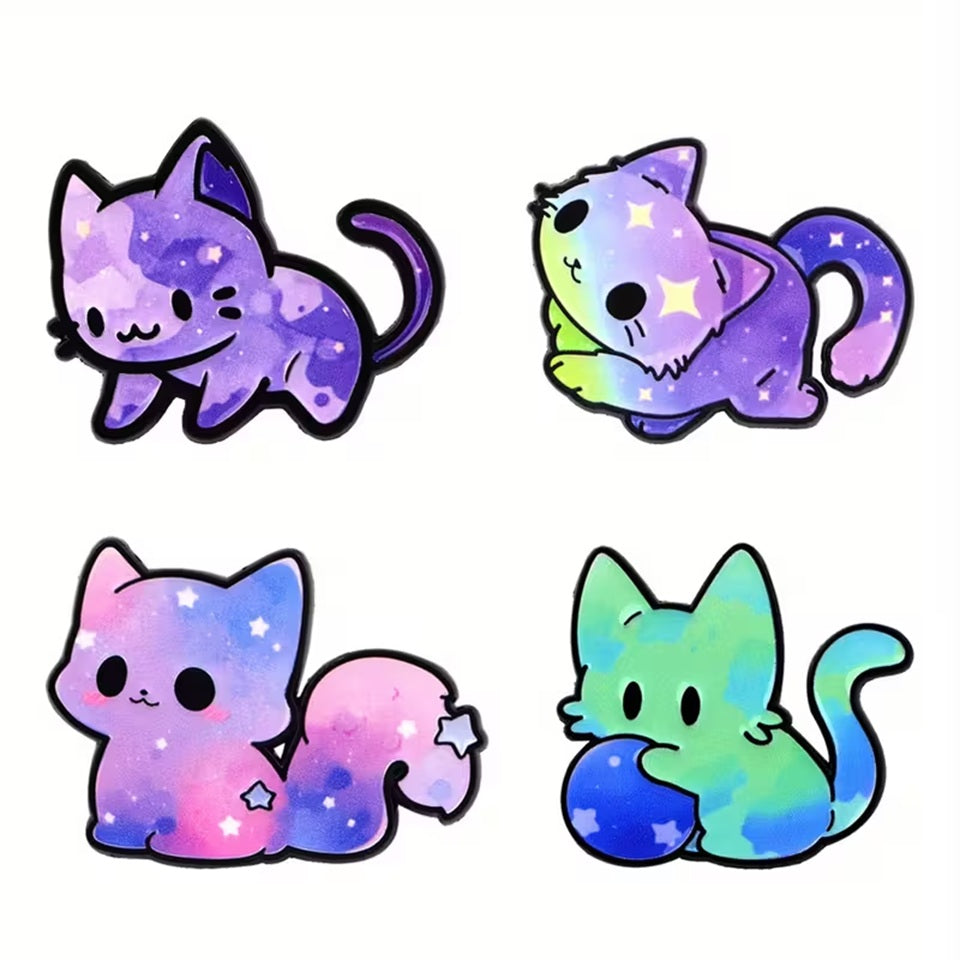 Pin's Chat Galaxie Lumineux – Image 5
