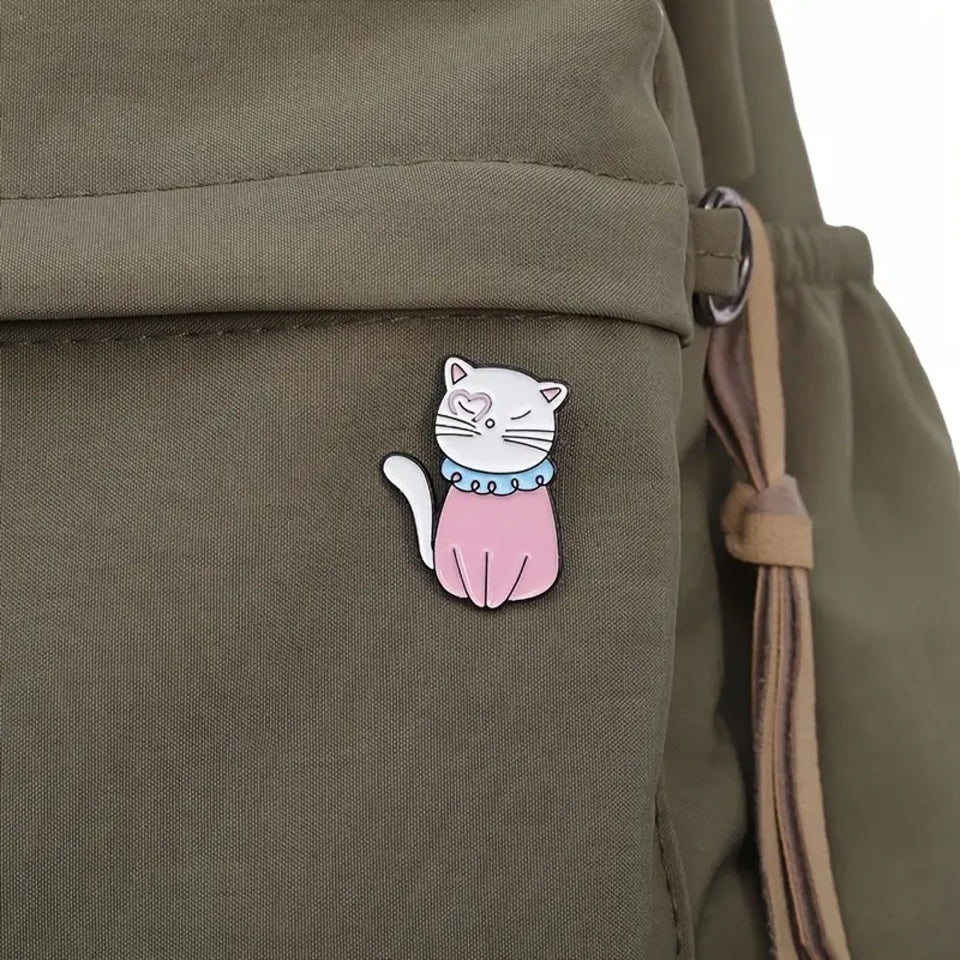 Pin's Chat Coloré Brillant – Image 3