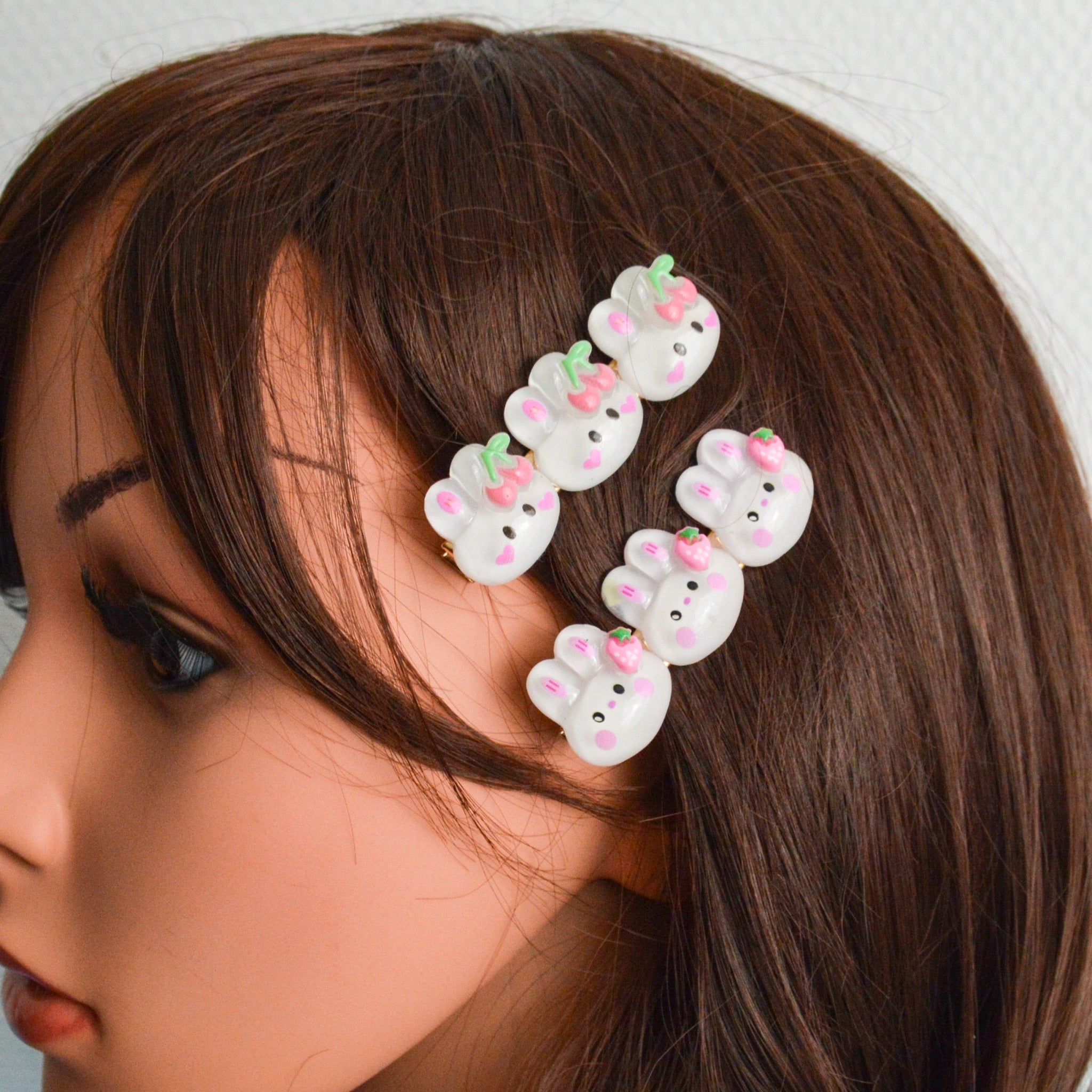 Pince à Cheveux Motif Lapins – Image 4