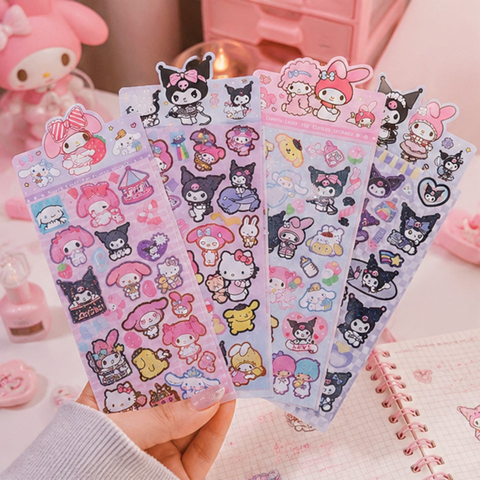 Planche de Stickers Sanrio Colorés – Image 2