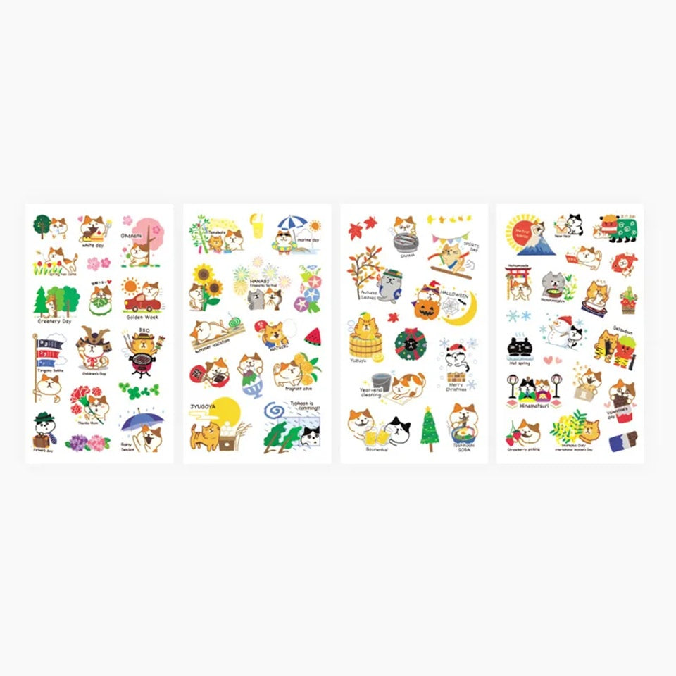 Planches de Stickers Chats du Japon – Image 3
