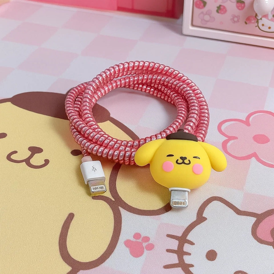 Protège-Câble Pompurin Coloré – Image 2