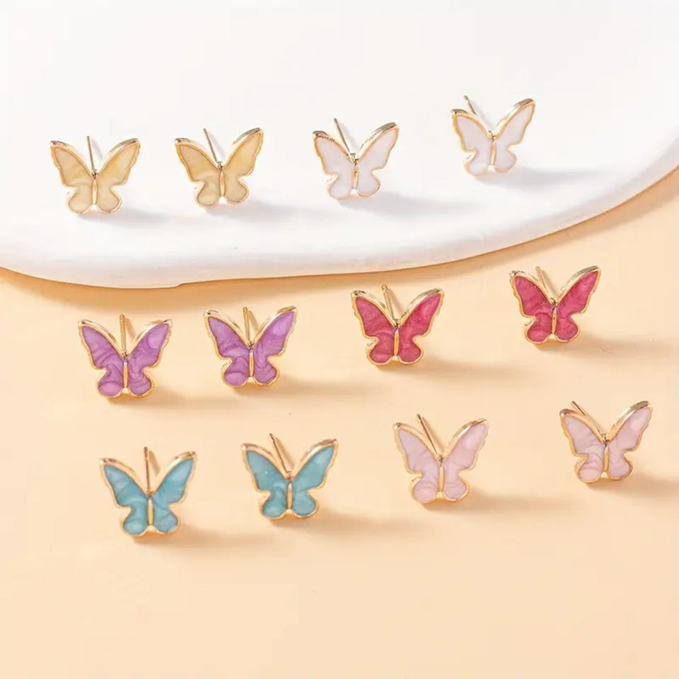Puces d'Oreilles Papillon Doré