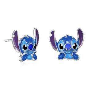 Boucles d'Oreilles Stitch Fantaisie