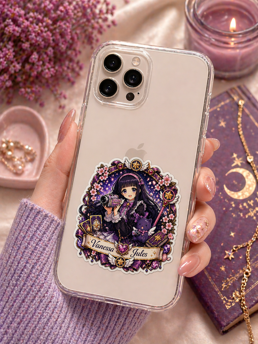 Sticker Prénom personnalisé Card Captor Sakura – Image 3