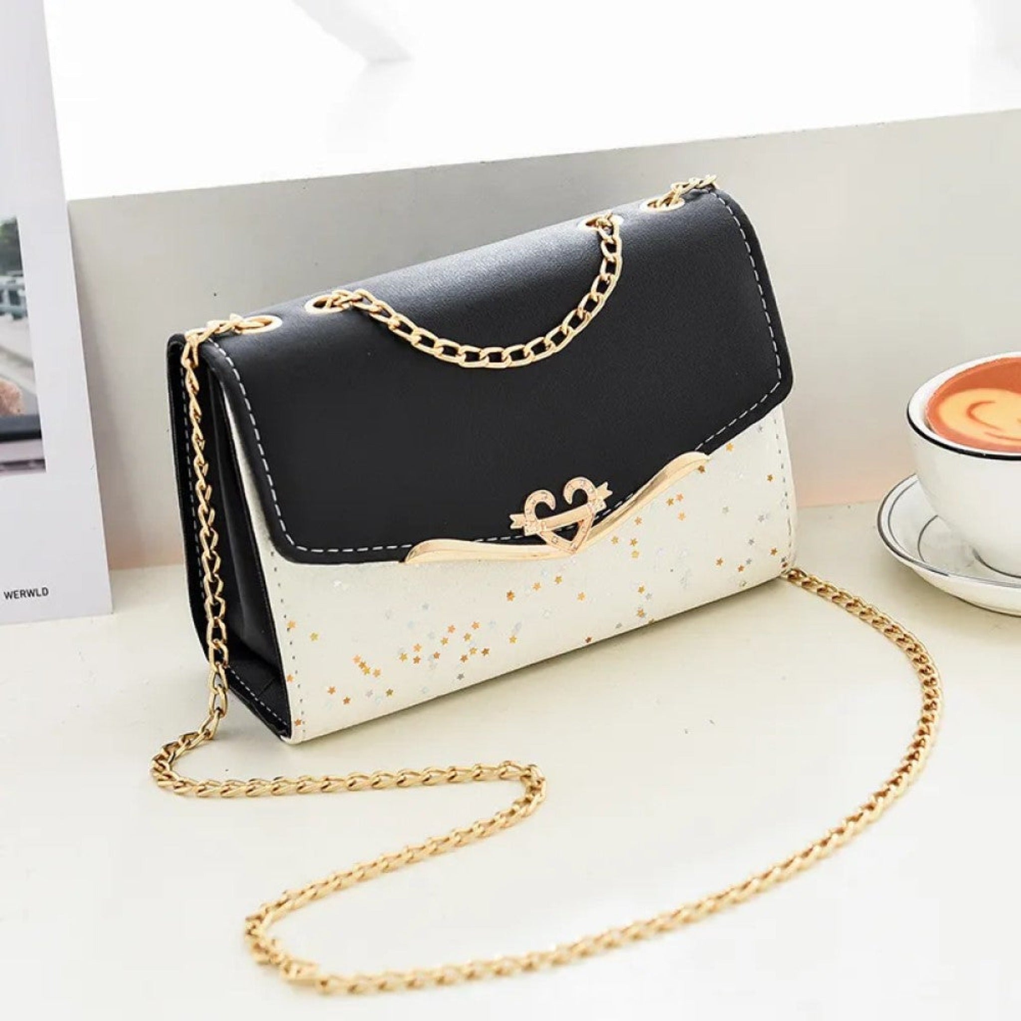 Sac à Main Paillettes Étoiles